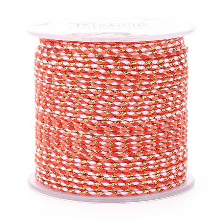4-Ply Polycotton Cord with Metallic Thread OCOR-Z003-C02-1