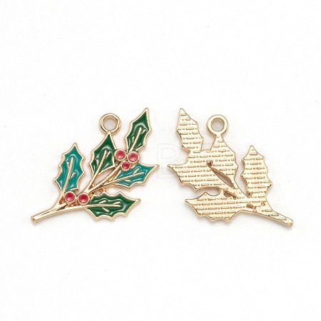 Alloy Enamel Pendants ENAM-E569-12-1