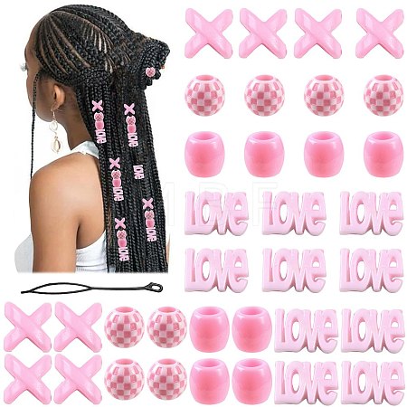 Acrylic Hair Braiding Twist Styling Tool Set DIY-FZC0002-01D-1