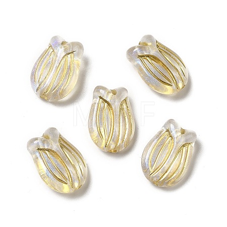 Plating Acrylic Beads MACR-J123-42-1