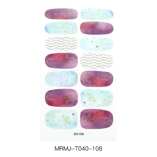 Full Cover Nail Art Stickers MRMJ-T040-108-1