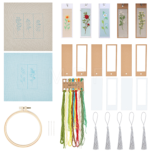 DIY Bookmark Making Kit DIY-WH0029-66-1