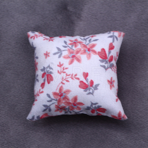 Mini Cotton Flower Pattern Pillow Cushions MIMO-PW0003-021A-1