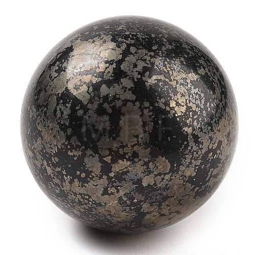 Synthetic Non-magnetic Hematite Sphere Beads G-I367-07M-1