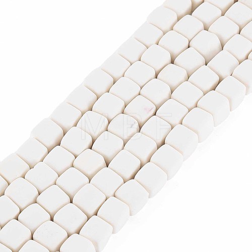Handmade Polymer Clay Beads Strands X-CLAY-T020-09I-1