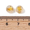 Luminous Transparent Acrylic Beads OACR-P037-01B-J-4