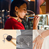 DIY Food Shape Pendant Wine Glass Charm Tags Making Kit DIY-SC0018-49-6