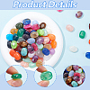 100Pcs Imitation Gemstone Acrylic Beads OACR-SP0001-05B-6