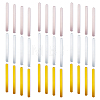 AHADEMAKER 60Pcs 3 Colors Reusable Acrylic Mirror Cakesicle Sticks DIY-GA0004-06-1