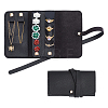 2Pcs PU Leather Jewelry Rolls for Rings Earrings Necklaces AJEW-FG0005-98A-1