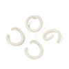Spray Painted Iron Open Jump Rings IFIN-T017-04B-30-1