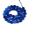 Dyed Natural White Jade Beads Strands G-T143-16I-2