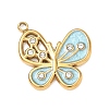 304 Stainless Steel Enamel Pendants SA-CBAAE04-06G-02-1