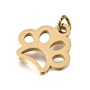 304 Stainless Steel Pendants STAS-E532-10G-2