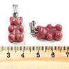 Natural Rhodonite Pendants G-G854-01P-11-3