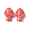 Handmade Porcelain Beads PORC-K010-08J-1