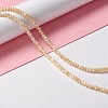 Natural Trochid Shell/Trochus Shell Beads Strands SSHEL-O001-24B-01-4