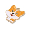 Alloy Enamel Pendants FIND-I047-01KCG-01-2