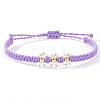 Handmade Daisy Glass Seed Bead Woven Flower Braided Bracelets CR2331-11-1