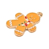 Christmas Theme Alloy Enamel Pendants ENAM-M221-01KCG-08-2