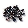 Dyed Natural Cultured Freshwater Pearl Beads PEAR-E020-14-1