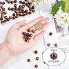 Grade AB Natural Tiger Eye Round Beads Strands G-OC0001-78B-2