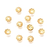 Brass Bead Caps KK-G600-17G-1