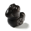 Natural Silver Sheen Obsidian Carved Beads GG-G004-01F-1