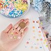 10 Colors Plastic Paillette Beads FIND-OC0001-82-3
