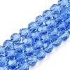 Transparent Glass Beads Strands EGLA-A035-T3mm-D14-1