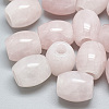 Natural Rose Quartz European Beads LS-X-G-T093-17-1