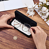 1Pc Rectangle Iron & Velvet Eyeglass Cases AJEW-CN0007-35B-3