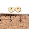 925 Sterling Silver Micro Pave Clear Cubic Zirconia Beads SE-CBAF1B2-17B-G-2