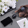 2Pcs Natural Black Jade Massage Balls DJEW-ME0001-20-4
