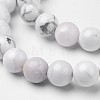 Natural Howlite Beads Strands G-D809-10-8mm-3