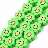 Handmade Polymer Clay Bead Strands CLAY-N006-73D-1