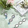 6Pcs 3 Style Photo Charm Alloy Brooches DIY-CA0004-26-5