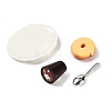 Resin Miniature Breakfast Set Ornaments DIY-H174-01A-3