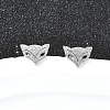 304 Stainless Steel Stud Earrings EJEW-H161-01P-A-1