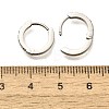 304 Stainless Steel Micro Pave Cubic Zirconia Huggie Hoop Earrings EJEW-C096-01I-P-3