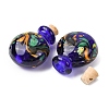 Handmade Lampwork Perfume Bottle Pendants LAMP-H072-01E-2