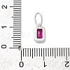 925 Sterling Silver Cubic Zirconia Charms STER-NH0014-01P-07-3