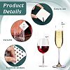 Olycraft Blank Paper Wine Glass Tags CDIS-OC0001-07B-4