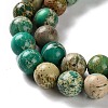 Dyed Natural Regalite/Imperial Jasper/Sea Sediment Jasper Beads Strands X-G-B124-C01-10-4