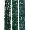 Electroplate Glass Beads Strands EGLA-A044-P6mm-B09-2