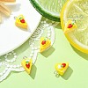 Opaque Resin Imitation Food Pendants CRES-YW0001-10E-2