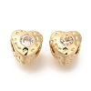 Brass Micro Pave Cubic Zirconia KK-Q001-03G-02-1