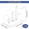 3-Tier Acrylic Action Figure Display Riser Stands ODIS-WH0026-30-2