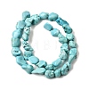 Natural Green Turquoise Beads Strands G-N0312-01-5