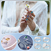 48Pcs 4 Styles Adjustable 304 Stainless Steel Finger Rings Components STAS-PH0007-36-5